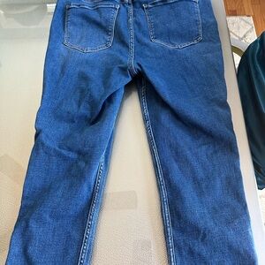 Old Navy Blue Rockstar Super Skinny Jeans